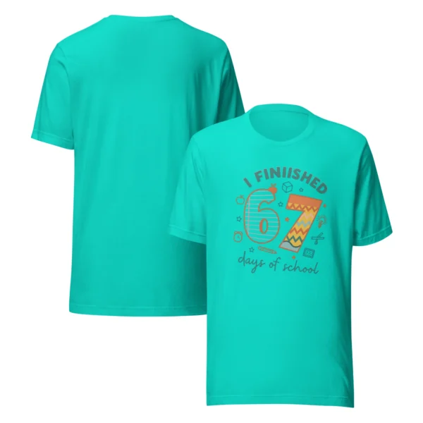 I Finished 67 Days of School - Classroom Celebration T-Shirt