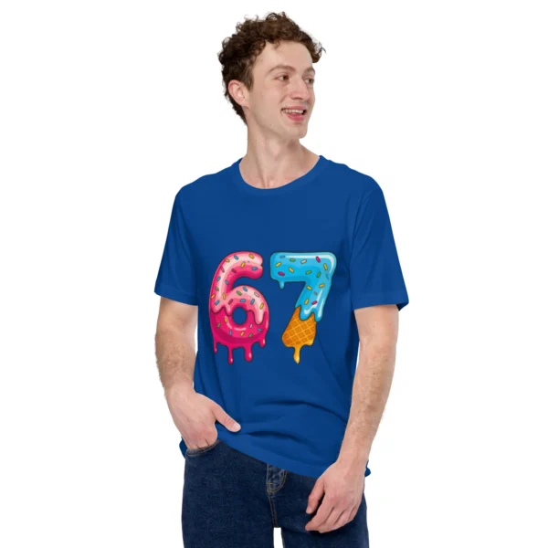 Sweet Treat 6 7 Aesthetic Tee - Cute Pastel Cartoon Shirt