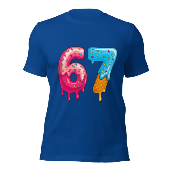 Sweet Treat 6 7 Aesthetic Tee - Cute Pastel Cartoon Shirt