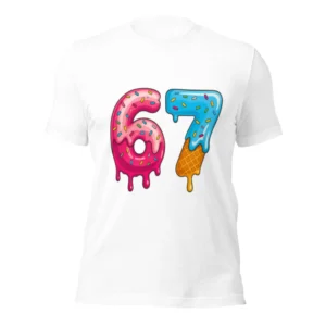Sweet Treat 6 7 Aesthetic Tee - Cute Pastel Cartoon Shirt