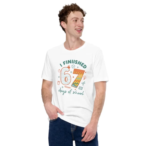I Finished 67 Days of School - Classroom Celebration T-Shirt