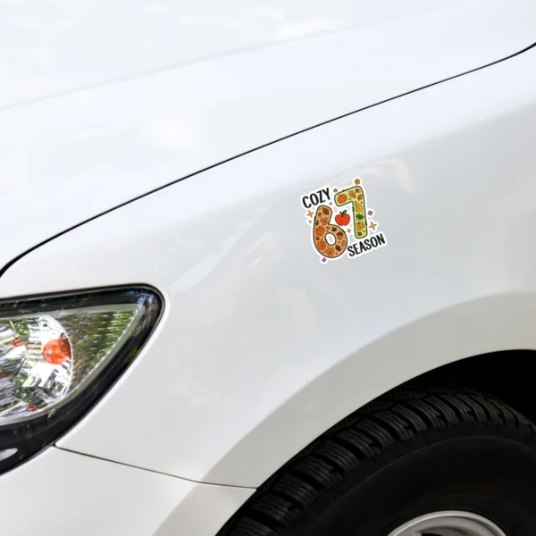 Cozy 67 Season Sticker - Perfect For decorating everyday essentials