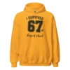 I Survived 67 Days of School Hoodie – Funny School Achievement Hoodie