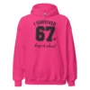 I Survived 67 Days of School Hoodie – Funny School Achievement Hoodie