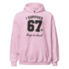 I Survived 67 Days of School Hoodie – Funny School Achievement Hoodie