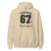 I Survived 67 Days of School Hoodie – Funny School Achievement Hoodie