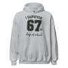I Survived 67 Days of School Hoodie – Funny School Achievement Hoodie