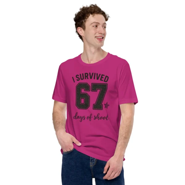 I Survived 67 Days of School Shirt – Funny End of Year Tee