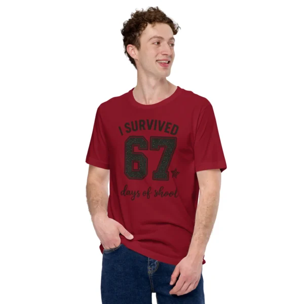 I Survived 67 Days of School Shirt – Funny End of Year Tee