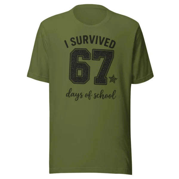I Survived 67 Days of School Shirt – Funny End of Year Tee
