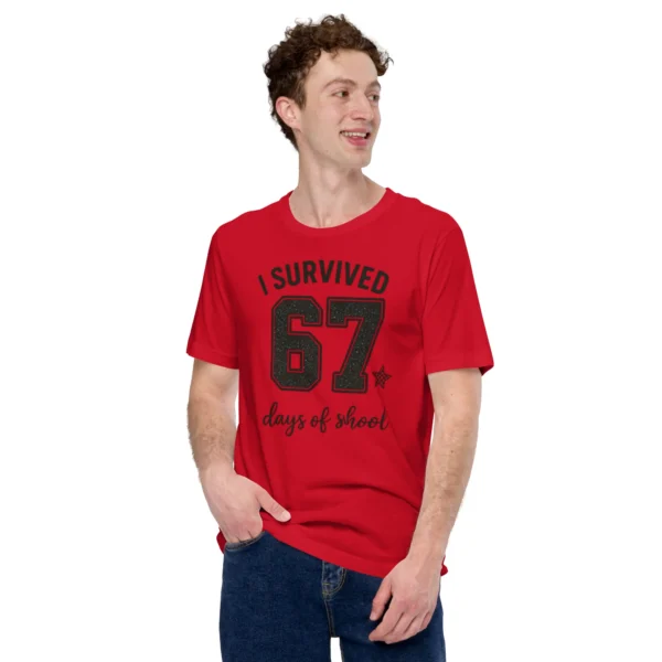 I Survived 67 Days of School Shirt – Funny End of Year Tee