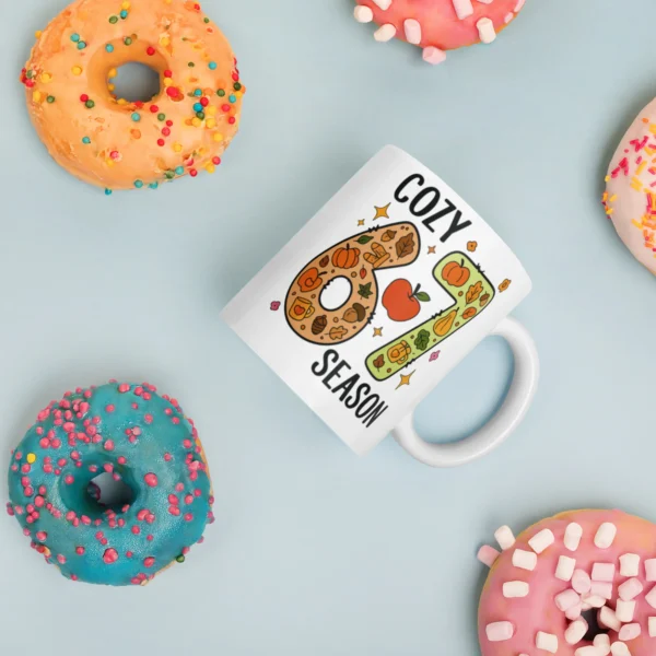 Cozy 67 Season Fall Mug – Autumn Aesthetic Coffee Cup