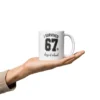 I Survived 67 Days of School Mug – Funny School Milestone Ceramic Cup