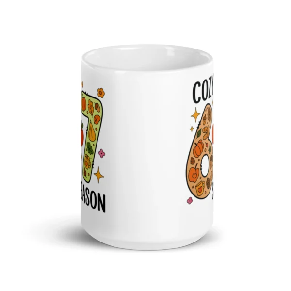 Cozy 67 Season Fall Mug – Autumn Aesthetic Coffee Cup