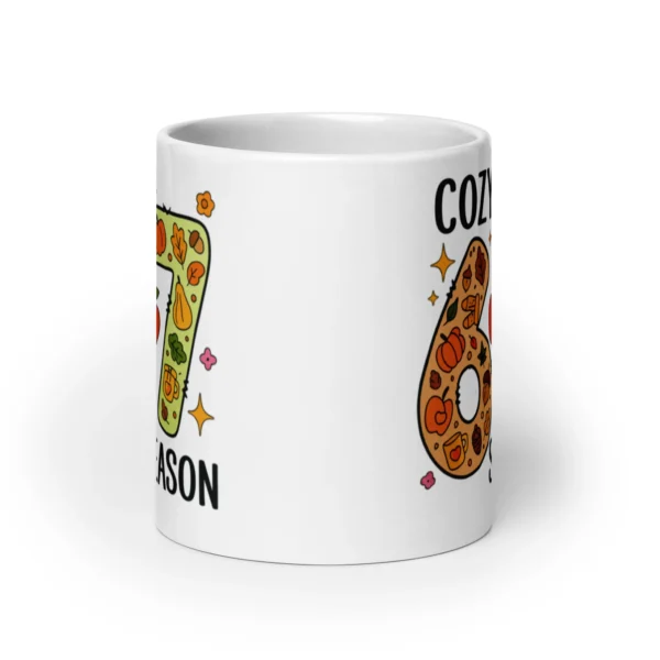 Cozy 67 Season Fall Mug – Autumn Aesthetic Coffee Cup