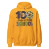 100 Days of School Football Shirt - Cute School Celebration Tee