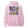 100 Days of School Football Shirt - Cute School Celebration Tee