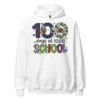 100 Days of School Football Shirt - Cute School Celebration Tee