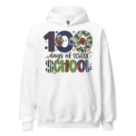 100 Days of School Football Shirt - Cute School Celebration Tee