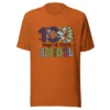 100 Days of School Football Shirt - Cute School Celebration Tee