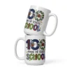 100 Days of School Football Mug – Fun School Milestone Coffee Cup