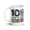 100 Days of School Football Mug – Fun School Milestone Coffee Cup