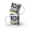 100 Days of School Football Mug – Fun School Milestone Coffee Cup