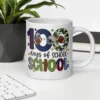 100 Days of School Football Mug – Fun School Milestone Coffee Cup