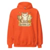 Scribble Cat Hoodie – Abstract Line Art Cat Sweatshirt for Cat Lovers