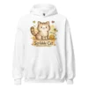Scribble Cat Hoodie – Abstract Line Art Cat Sweatshirt for Cat Lovers
