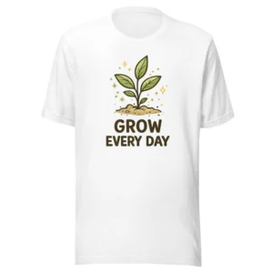 Grow Your Mind Motivational T-Shirt – Positive Mindset Tee