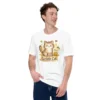 Scribble Cat T-Shirt – Artistic Hand-Drawn Cat Line Art Graphic Tee
