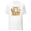 Scribble Cat T-Shirt – Artistic Hand-Drawn Cat Line Art Graphic Tee