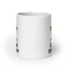 Grow Your Mind Motivational White Glossy Mug – Inspiring Coffee Cup