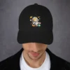 Astronaut Cat Dad Hat | Cute Space Cat Baseball Cap for Cat Lovers
