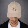 Astronaut Cat Dad Hat | Cute Space Cat Baseball Cap for Cat Lovers