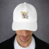 Astronaut Cat Dad Hat | Cute Space Cat Baseball Cap for Cat Lovers