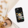 Astronaut Cat iPhone Tough Case – Cute Space Cat Phone Case for Cat Lovers