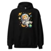Astronaut Cat Hoodie – Cute Space Cat Sweatshirt for Cat Lovers