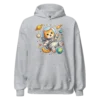 Astronaut Cat Hoodie – Cute Space Cat Sweatshirt for Cat Lovers