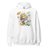 Astronaut Cat Hoodie – Cute Space Cat Sweatshirt for Cat Lovers