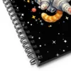 Astronaut Cat Spiral Notebook – Cute Space Cat Dotted Journal for Cat Lovers